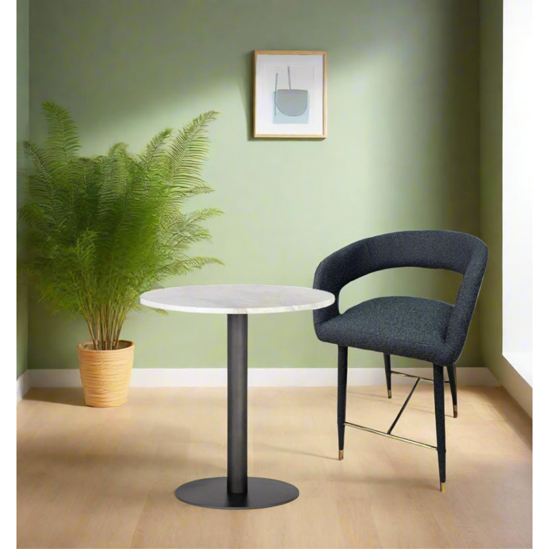 Tabouret Albertus, Noir, noir, noir, noir