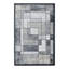 Tapis bleu / gris moderne Alloy Collection-129220337-129220338