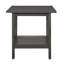 Table d'appoint en bois gris antique, table basse classique et 2 tables de bout pour le salon de meubles de maison
