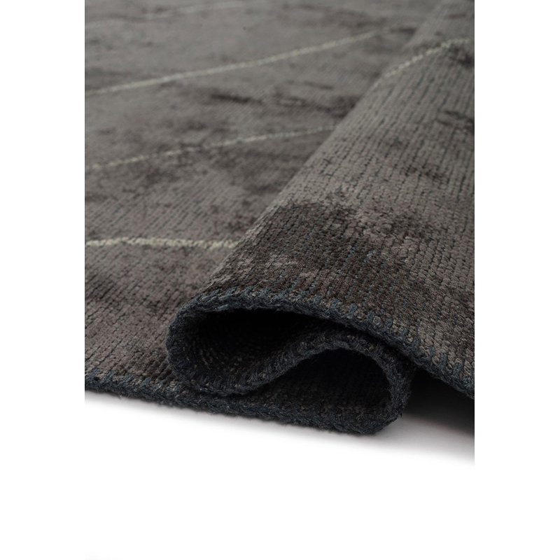 Remigia Rectangle Abstract Cotton and Viscose Indoor / Outdoor Area Rug, Rectangle 7'10" x 11'1"