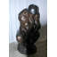 Sculpture en bronze de grande taille 55 po x 33 po x H 69 po