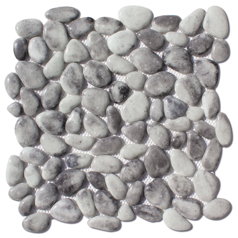 Carrelage mural 12 po x 12 po, Gris