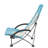 Folding Beach Chair, High Back Camping Chairs for Adults, with Cup Pocket, Mesh Back, Carry Bag, Portable Extra Wide Seat Chair 330 lbs Heavy Duty Support, for Outdoor, Camp, Light Blue