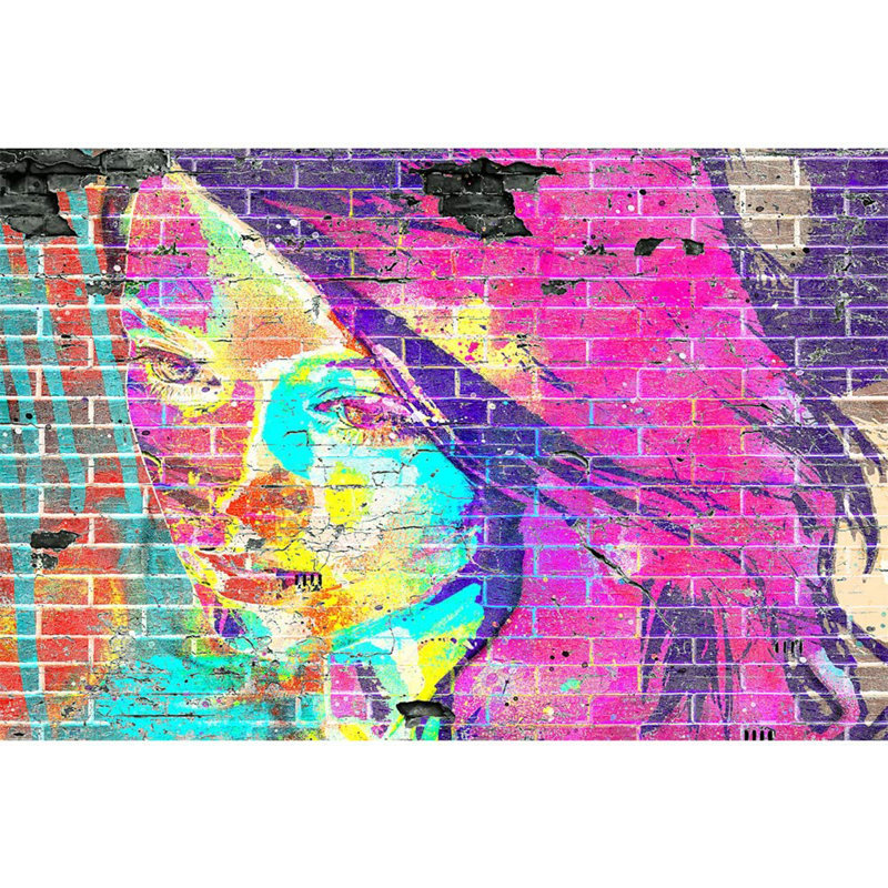 Peinture murale vibrante Graffi Street Paint, L 8,33 pi x L 12 pi