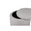 Darence 32cm Wide Round Pouffe Ottoman-790724267
