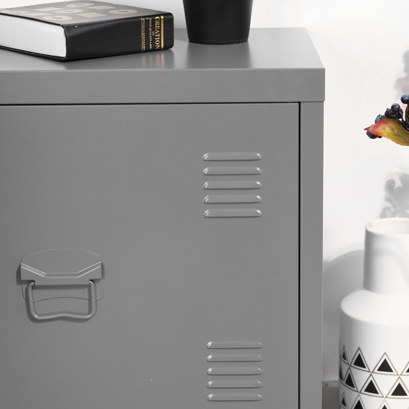 Shanna End Table, Grey