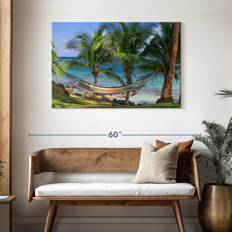 Gillard, plage tropicale du Nicaragua, H 30 po x l 45 po