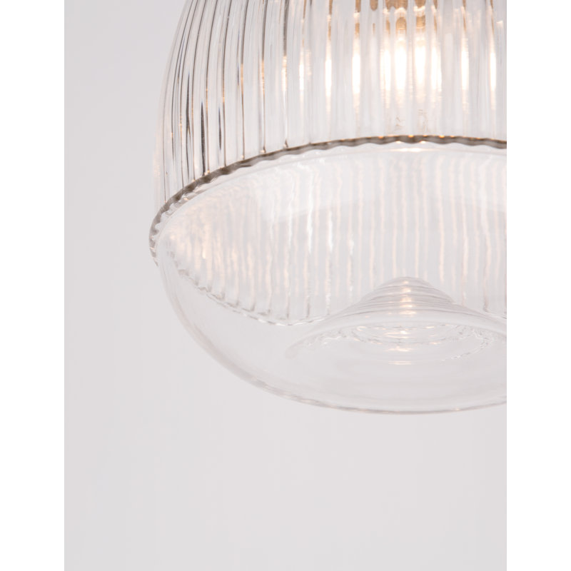 1 - Light Satin Gold Single Pendant