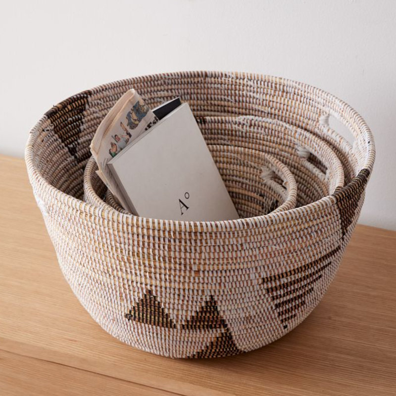 Panier de rangement ovale
