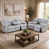 2 Pieces: Loveseat; Sofa est en rupture de stock