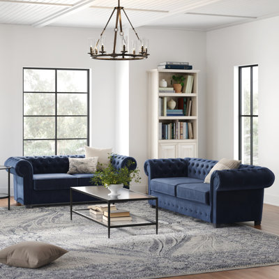 Nealy 3+2 Chesterfield Sofa Set
