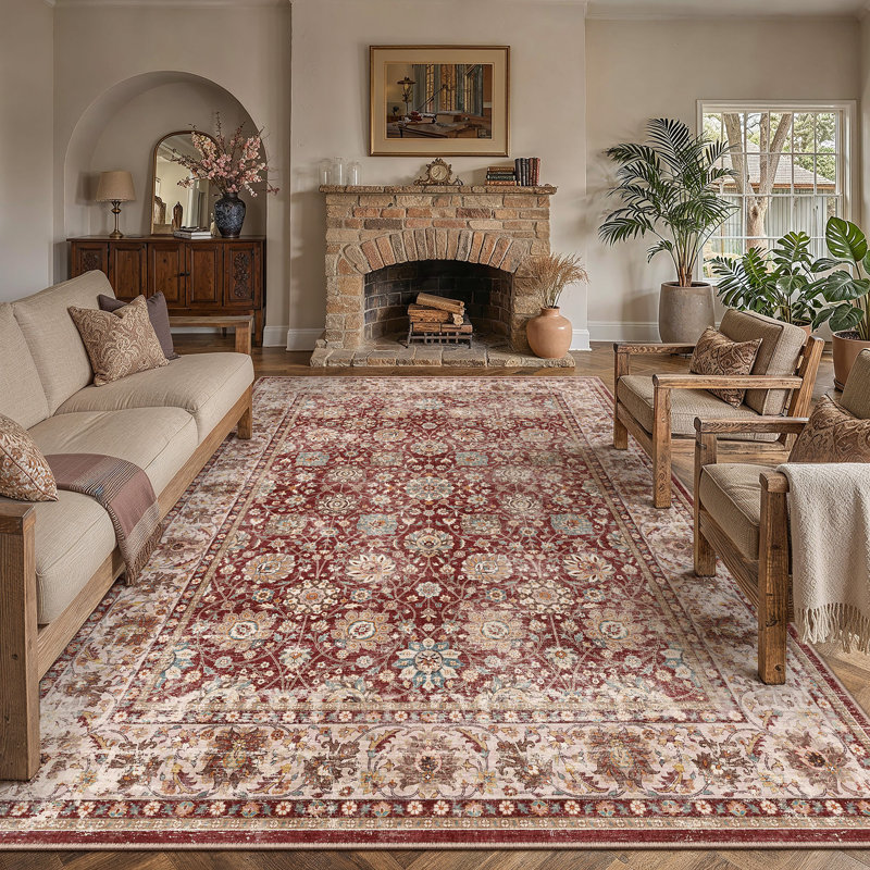 Tapis lavable à la machine Safavieh, Rectangulaire 8 pi x 10 pi
