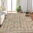 Washable Area Rug Boho Non-Slip Insect Botanical Carpet for Living Room, Bedroom, Dining Room, Playroom, Office – Indoor Throw Rug, Farmhouse Home Decor, Under Table Brown 5*7-1451897927-1451897929