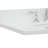 Ovate 37'' Composite Single Bathroom Vanity Top with Sink