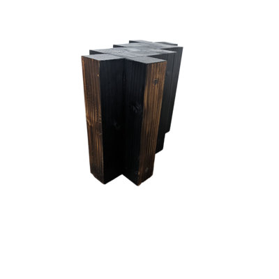 Handcrafted Solid Wood Side Table