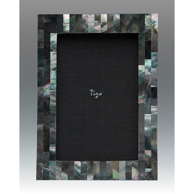 Wood Picture Frame, Black, 4" x 6"