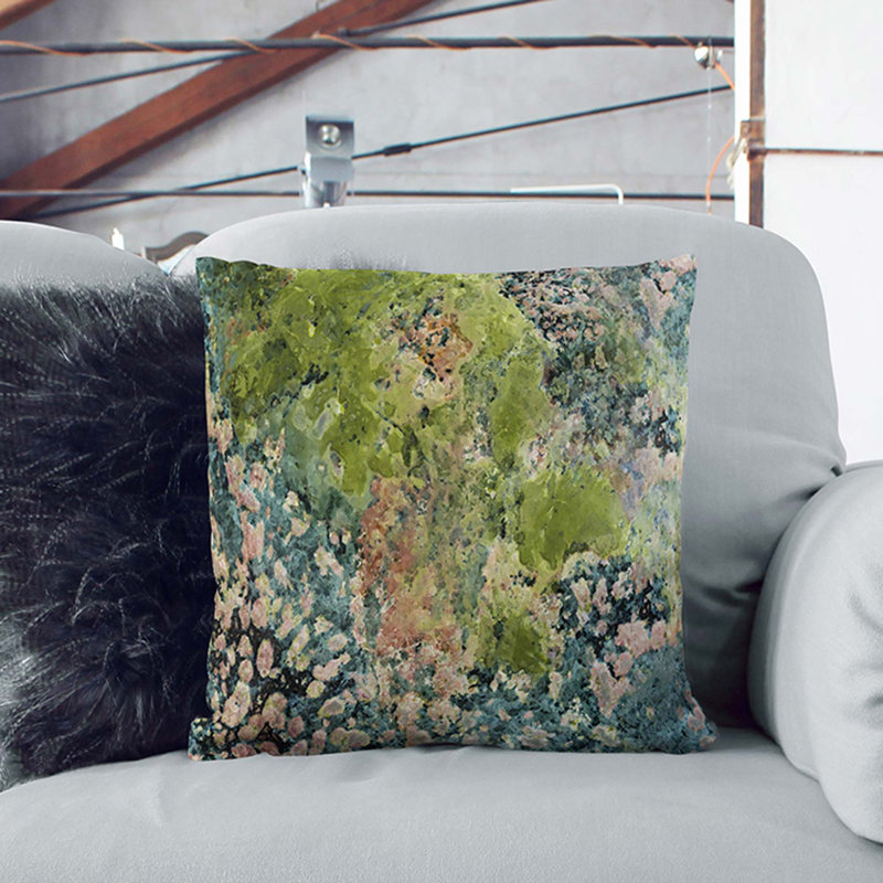 Square Throw Cushion, 55cm H x 55cm W x 20cm D