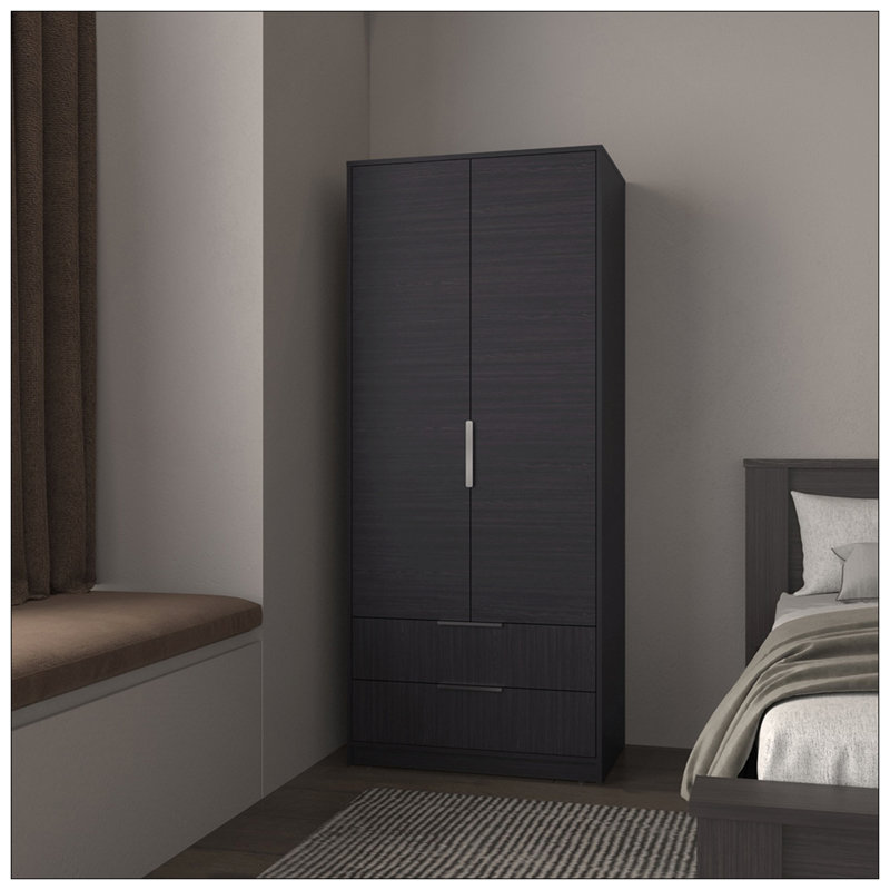 Armoire Trappe, chambre, noir