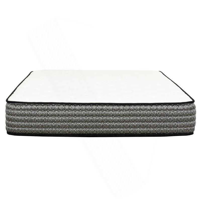 12" Queen Size Hybrid Mattress, Plush Top Gel-Memory Foam & Pocket Spring Mattress, Cooling Technology, Low Motion Transfer