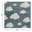 Tapis bleu sarcelle / crème à poils longs Broome Kestner-1003574665-1055119492