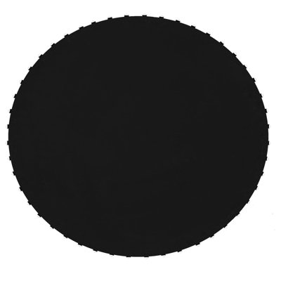 Tapis de trampoline de remplacement Fiziti avec anneaux en V de 80 po - compatible avec un cadre rond de 14 pi et des ressorts de 6,49 po
