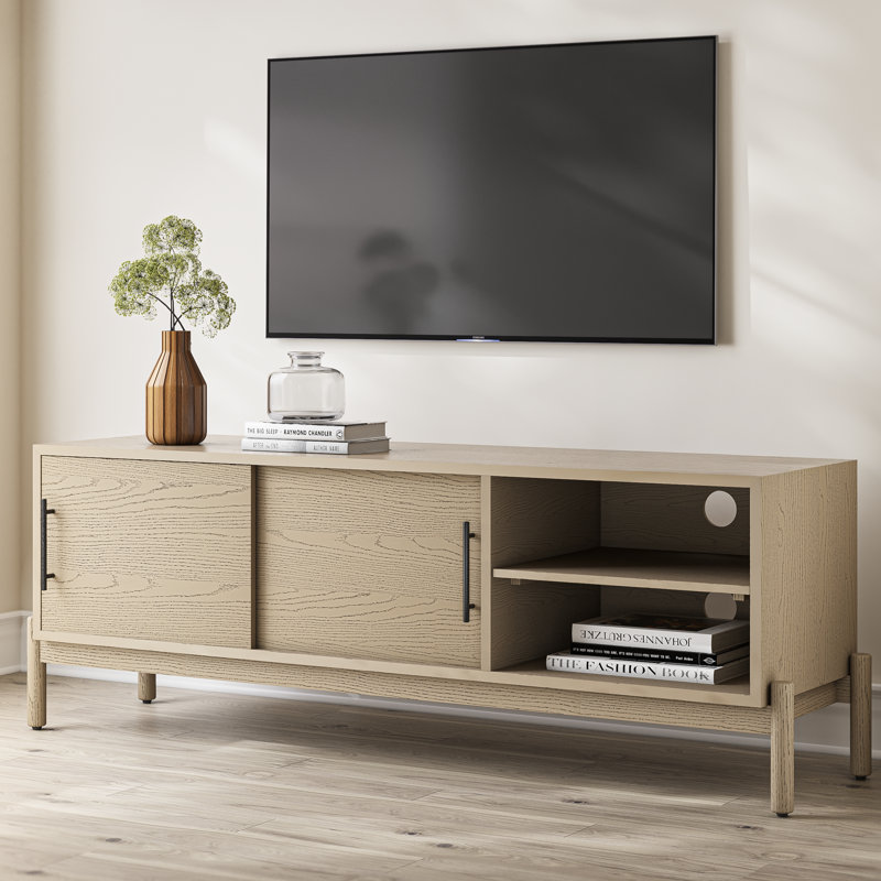 Meuble télé pour téléviseur de 65 po ou moins Hartl