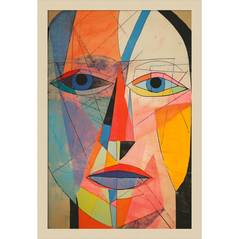 The Face by Treechild, Brown, 21" H x 15" W