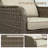 Modern PE Wicker Outdoor Swivel Patio Chair with Deep Cushions