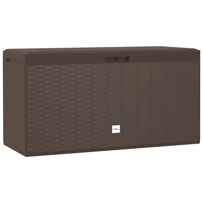 76.6 Gallon Polypropylene Deck Box in Brown