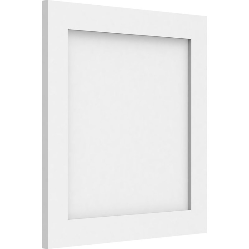Cornelia Flat Decorative Wall Panel, 18" H x 18" W x 0.63" D