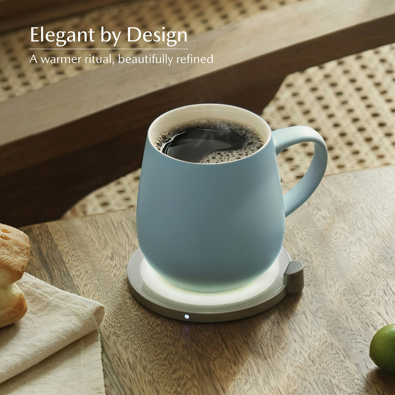 Ui Self-Heating Mug Set - Moonmist Blue, Blue