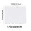Square flat bottom PVC chair mats-1564829129