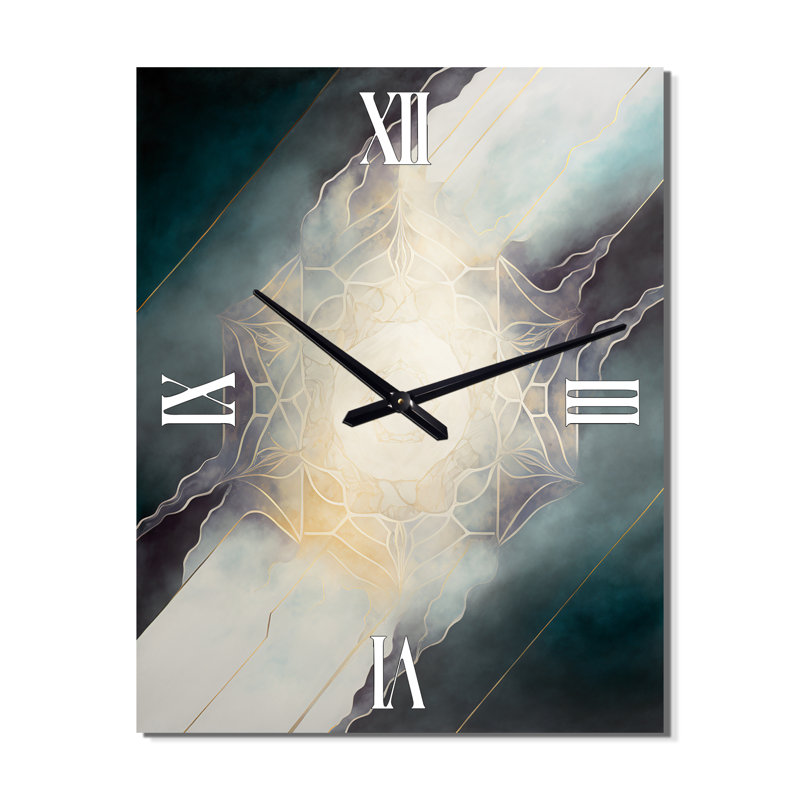 Horloge murale Ancien sacré rétro Designs III, Très petit