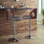 Tabouret pivotant en cuir synthétique à 360 ° Hartung-447361215-521030730