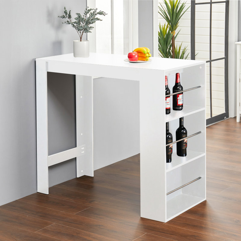 Suheib Dining Table, White