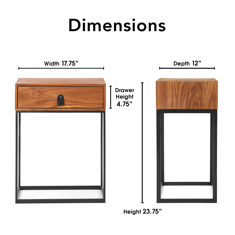 End Table with Storage