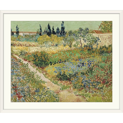 " Bluhender Garten " by Vincent Van Gogh