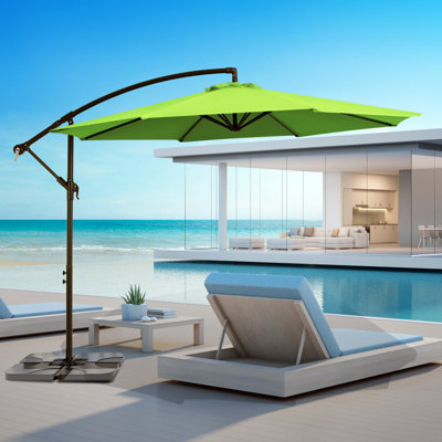 Cheryl-Ann 120'' Round Cantilever Umbrella
