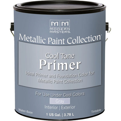 Modern Masters 337184 1Gal Metallic Cool Tone Primer-1PK