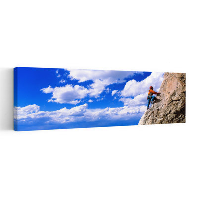 Rock Climbing Grand Teton National Park Wy Abstract Contemporary Landscape Nature Wall Art