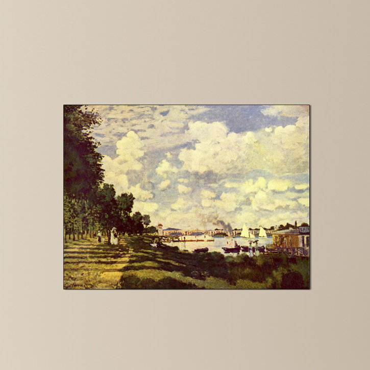 Claude Monet - Wrapped Canvas Painting, 60cm H x 80cm W x 1.8cm D