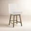 Tabouret de comptoir pivotant Bethea-872852649