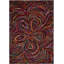 Miley Abstract Green/Blue/Red Area Rug-18680422