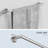 Fresco Brushed Nickel 5 pieces Decorative Bathroom Hardware sets-126364230