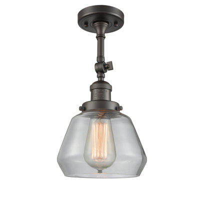 Plafonnier semi-encastré simple en forme de dôme 7 po Chill