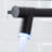 LED Commercial Kitchen Faucet With Pull Down Sprayer, Single Handle Single Lever Kitchen Sink Faucet