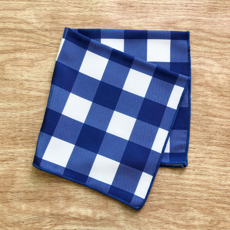 Serviette 18" d’intérieur/extérieur vichy Tejada