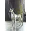 Statue de chien fou