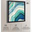Art abstrait bleu et vert I, Shadowbox, art abstrait bleu sarcelle par Art Remedy-115124104-115124103