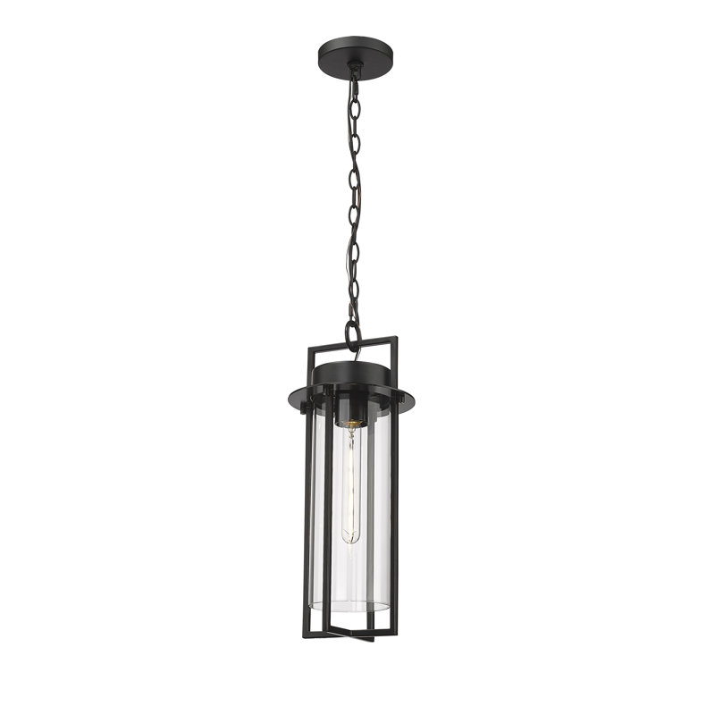 Yvannah Outdoor 8" Wide Hanging Lantern
